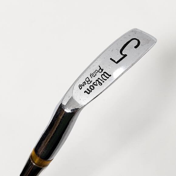 Vintage Wilson Ladies Patty Berg Cup Defender Single 5-Iron RH Steel Shaft 36.5" - Picture 4 of 14